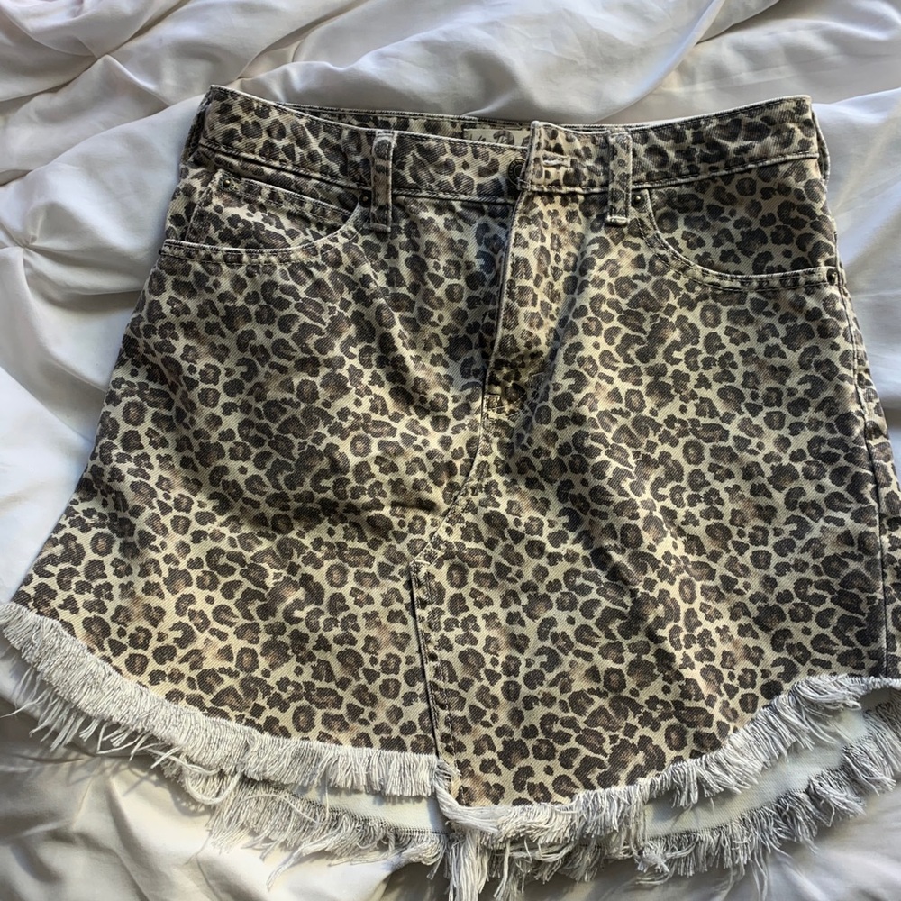 Free people mini skirt
